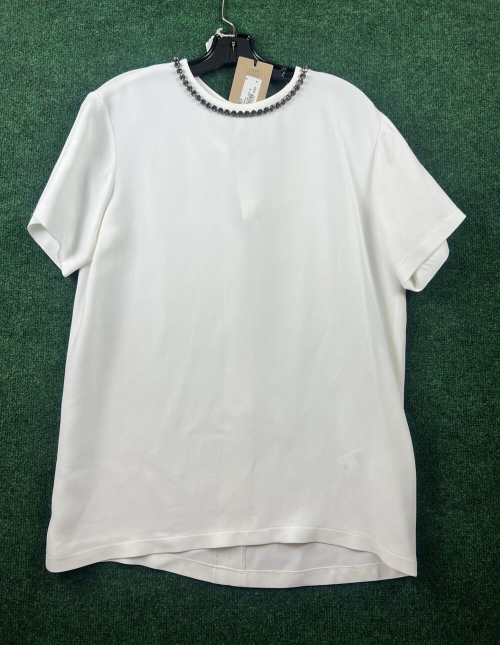 N°21 Women's Crew Neck Beaded Blouse